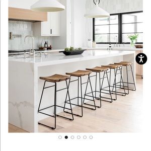 Brand New McGee & Co Williamsen Counter Stools (Set Of 4)